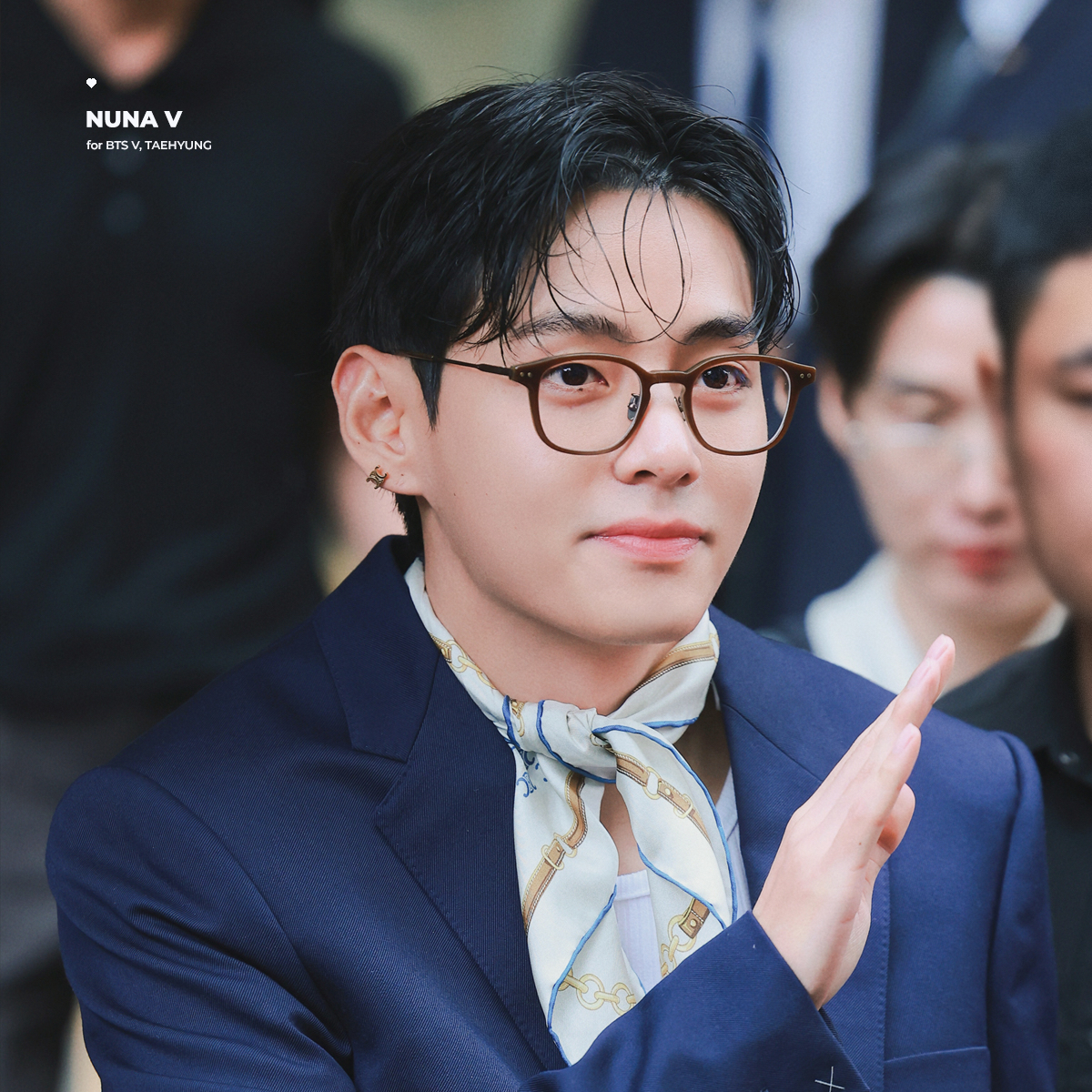 Behind-the-scenes cut of Kim Taehyung (V)