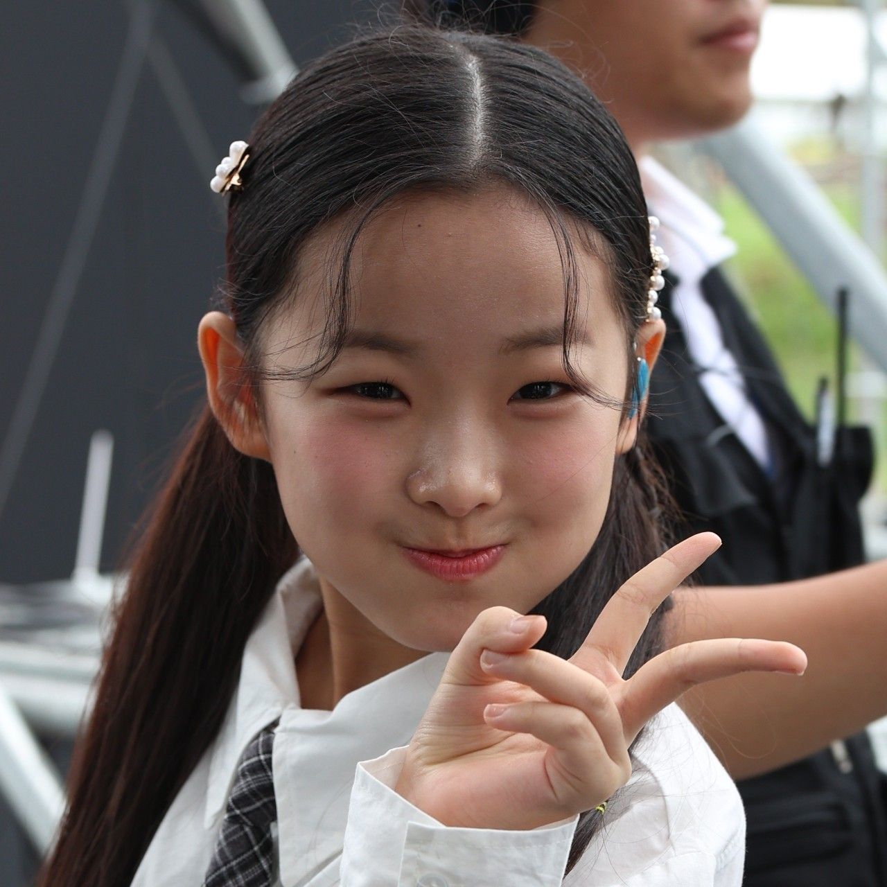 Behind-the-scenes cut of Lee Sooyeon