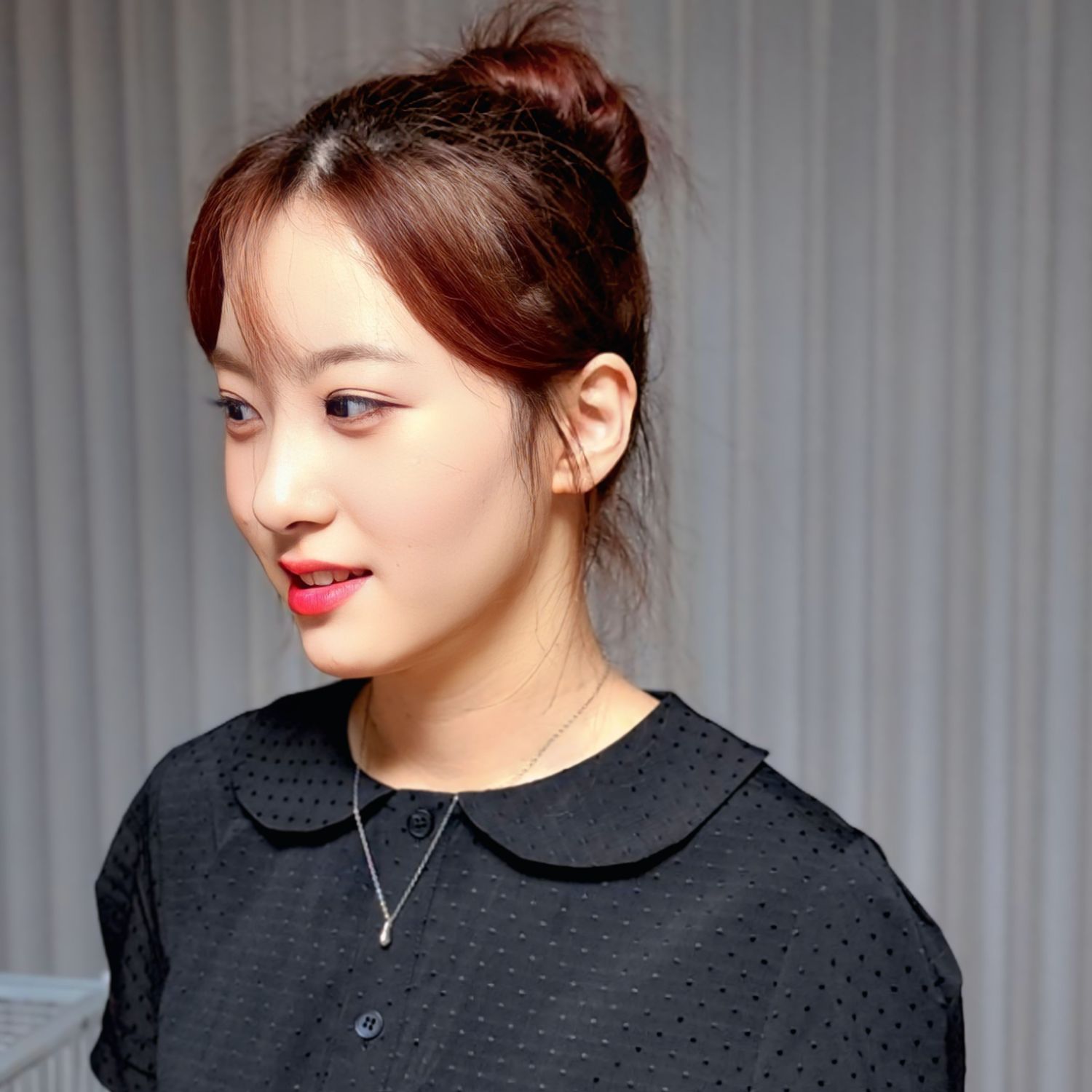 Behind-the-scenes cut of Oh Yujin