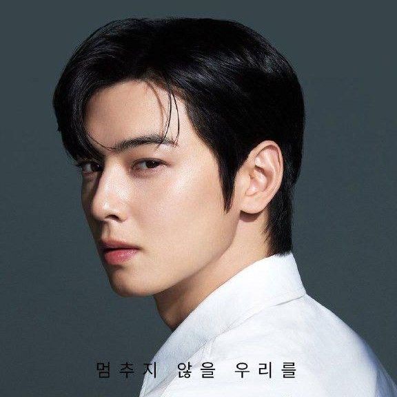 Momen yang diabadikan oleh penggemar Cha Eunwoo