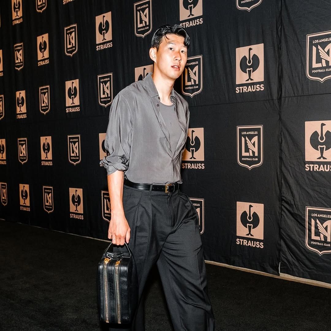 A moment captured by a fan of Son Heungmin