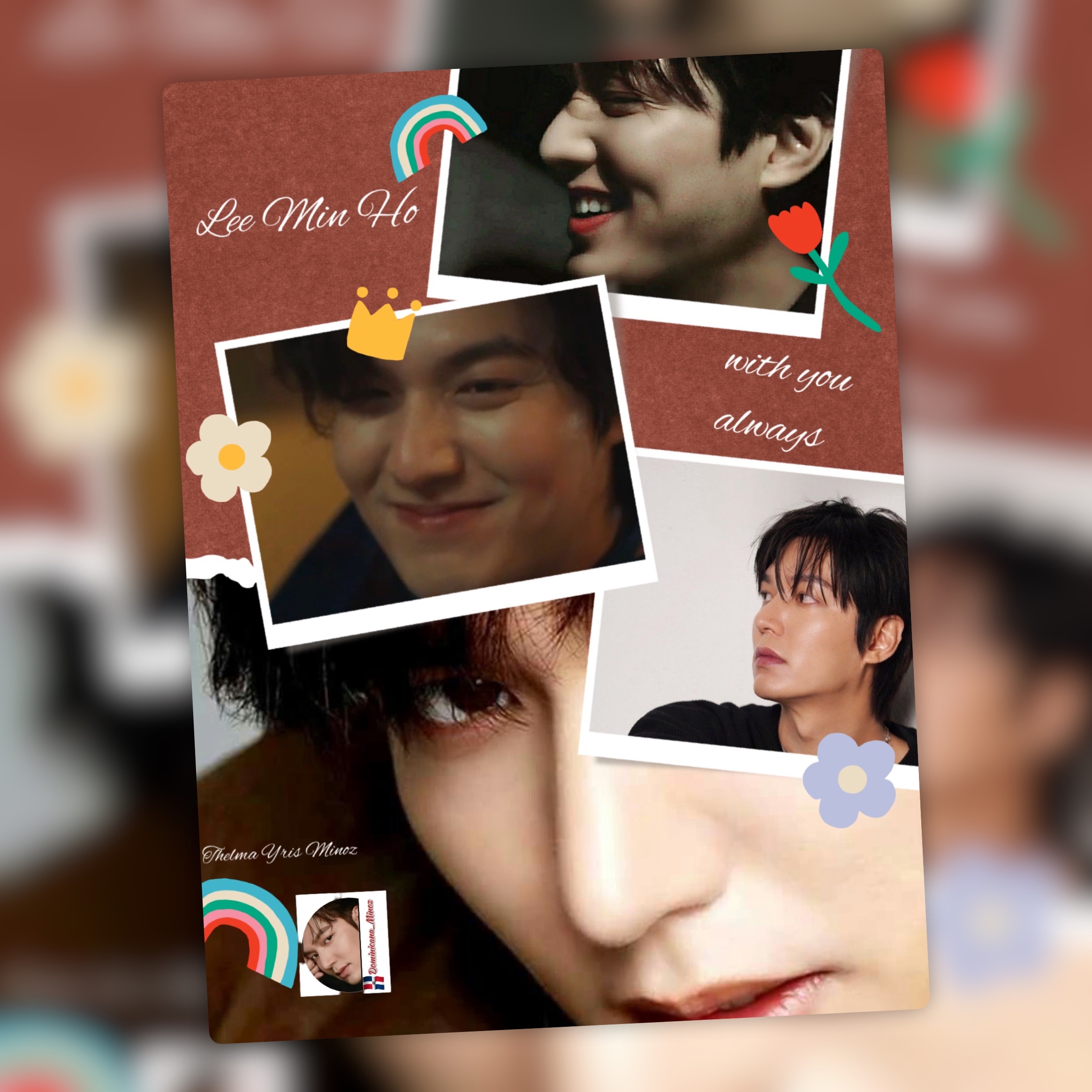 Behind-the-scenes cut of Lee Minho