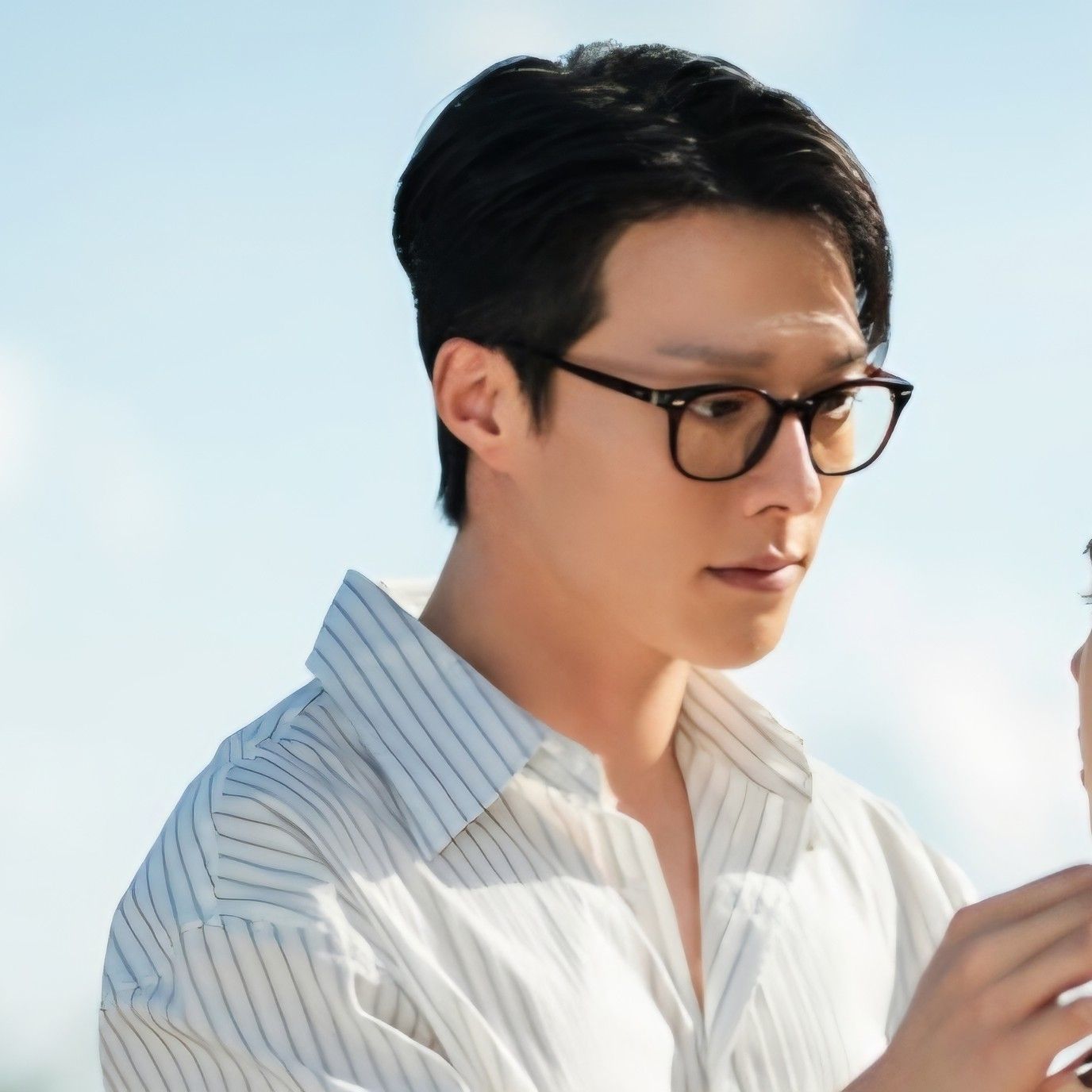 A moment captured by a fan of Jang Kiyong