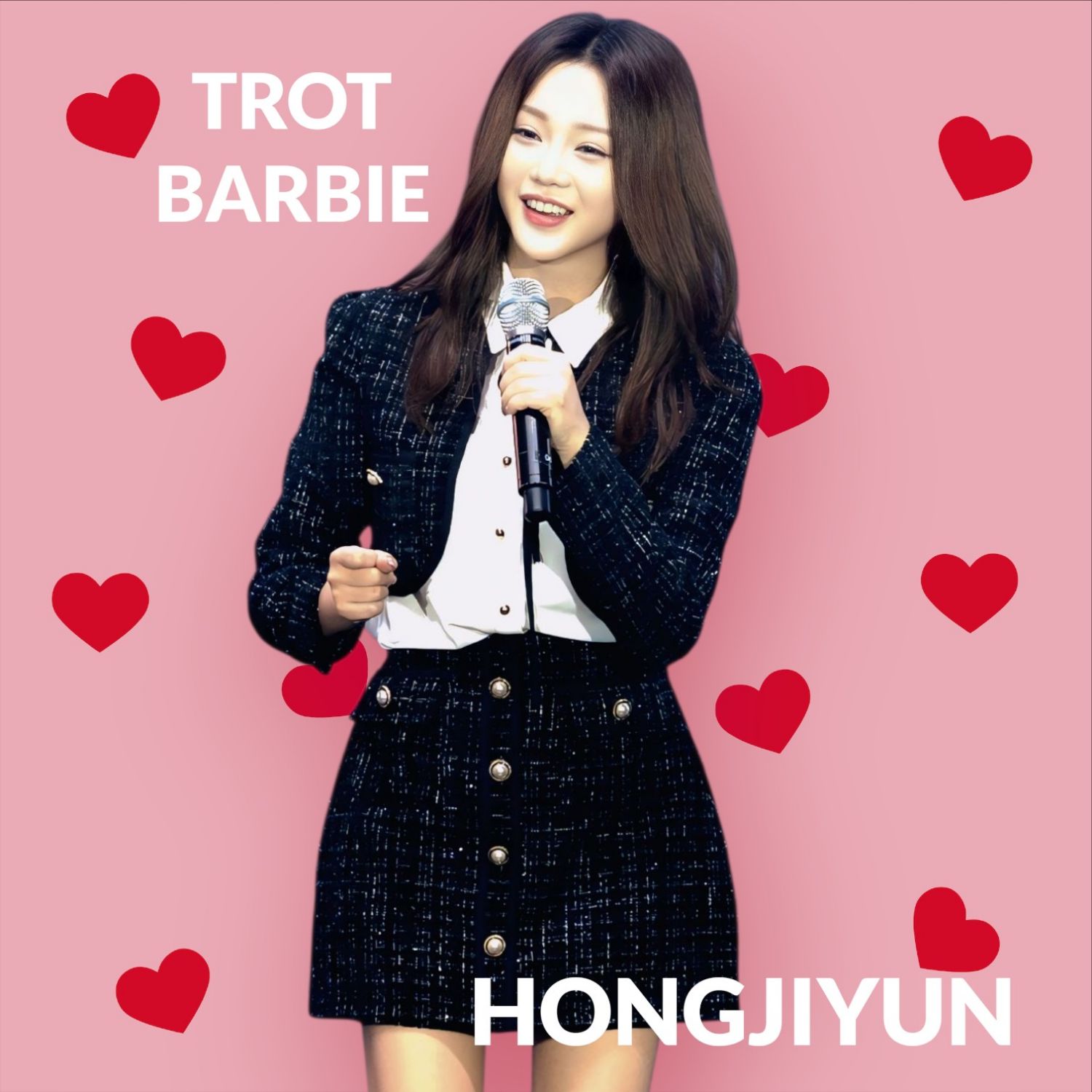 Behind-the-scenes cut of Hong Jiyoon