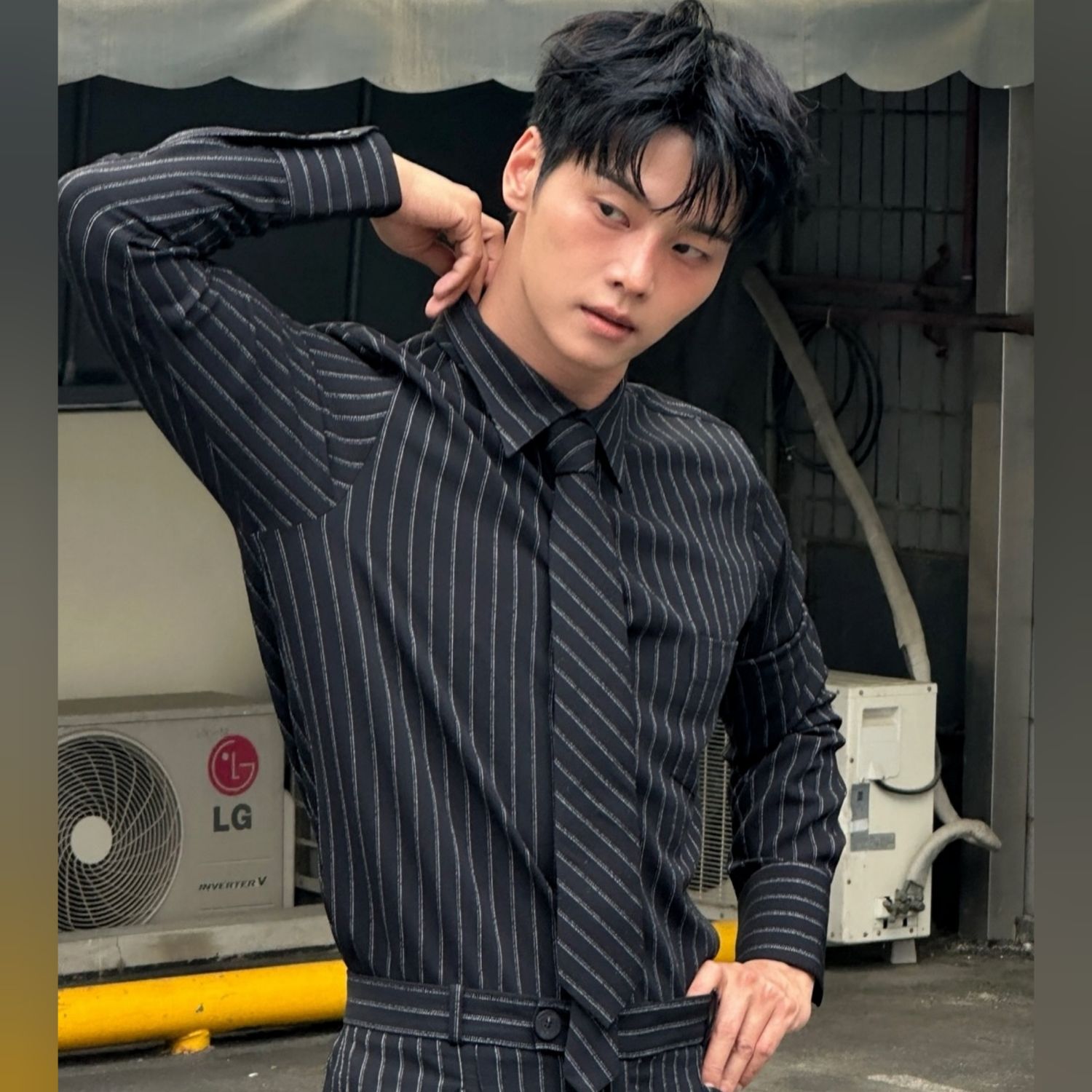 Behind-the-scenes cut of Cha Hakyeon (N)