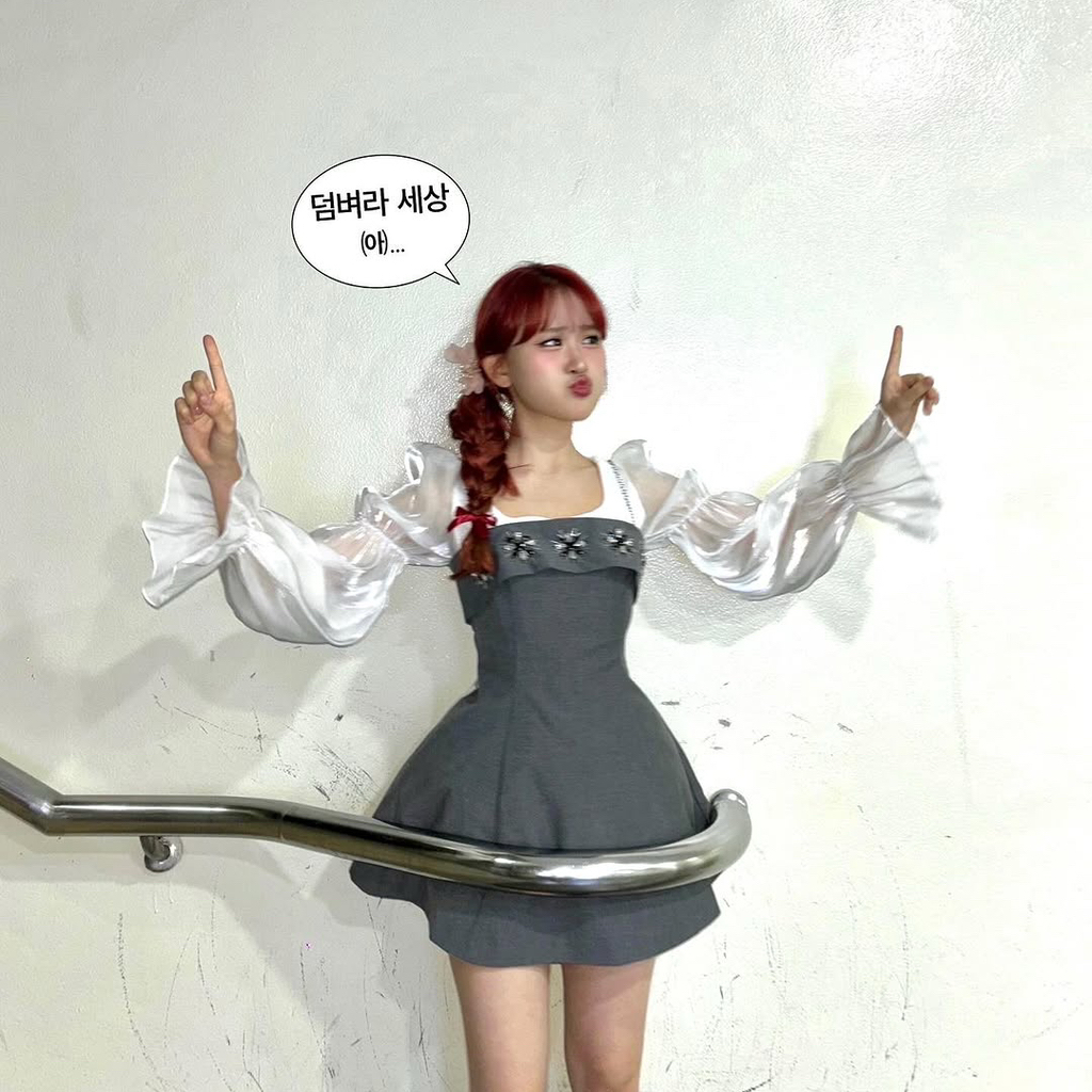 김다현의 비하인드 컷