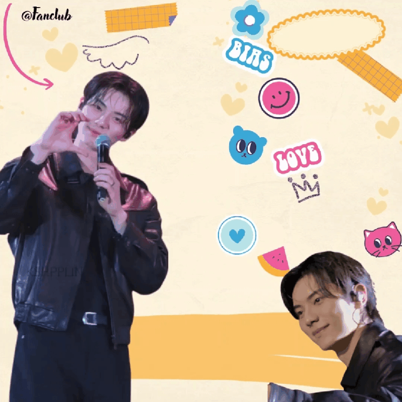 Behind-the-scenes cut of Lee Chaemin