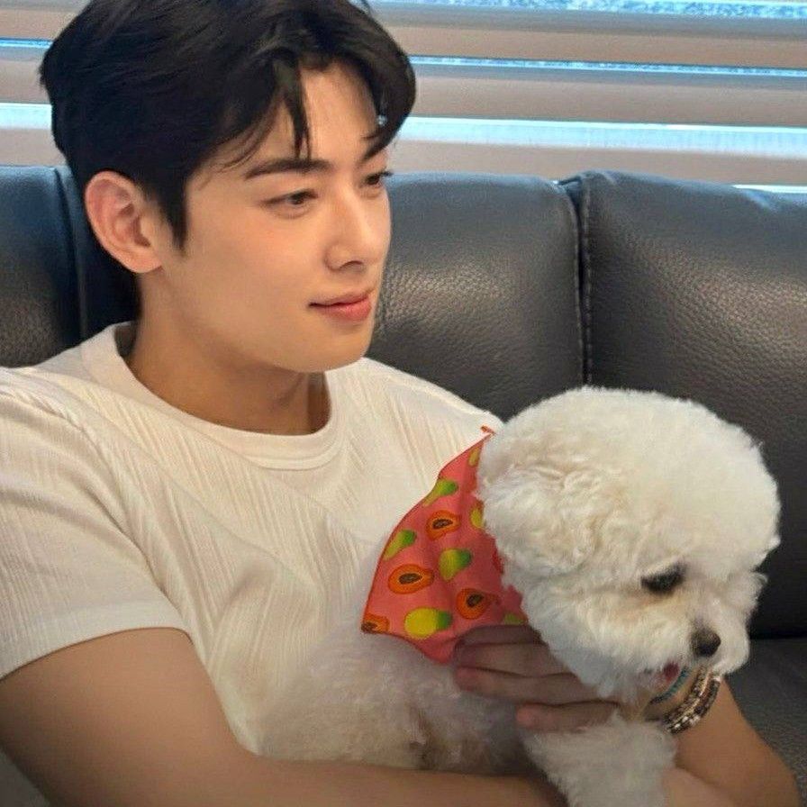 Recent activity shot of Cha Eunwoo