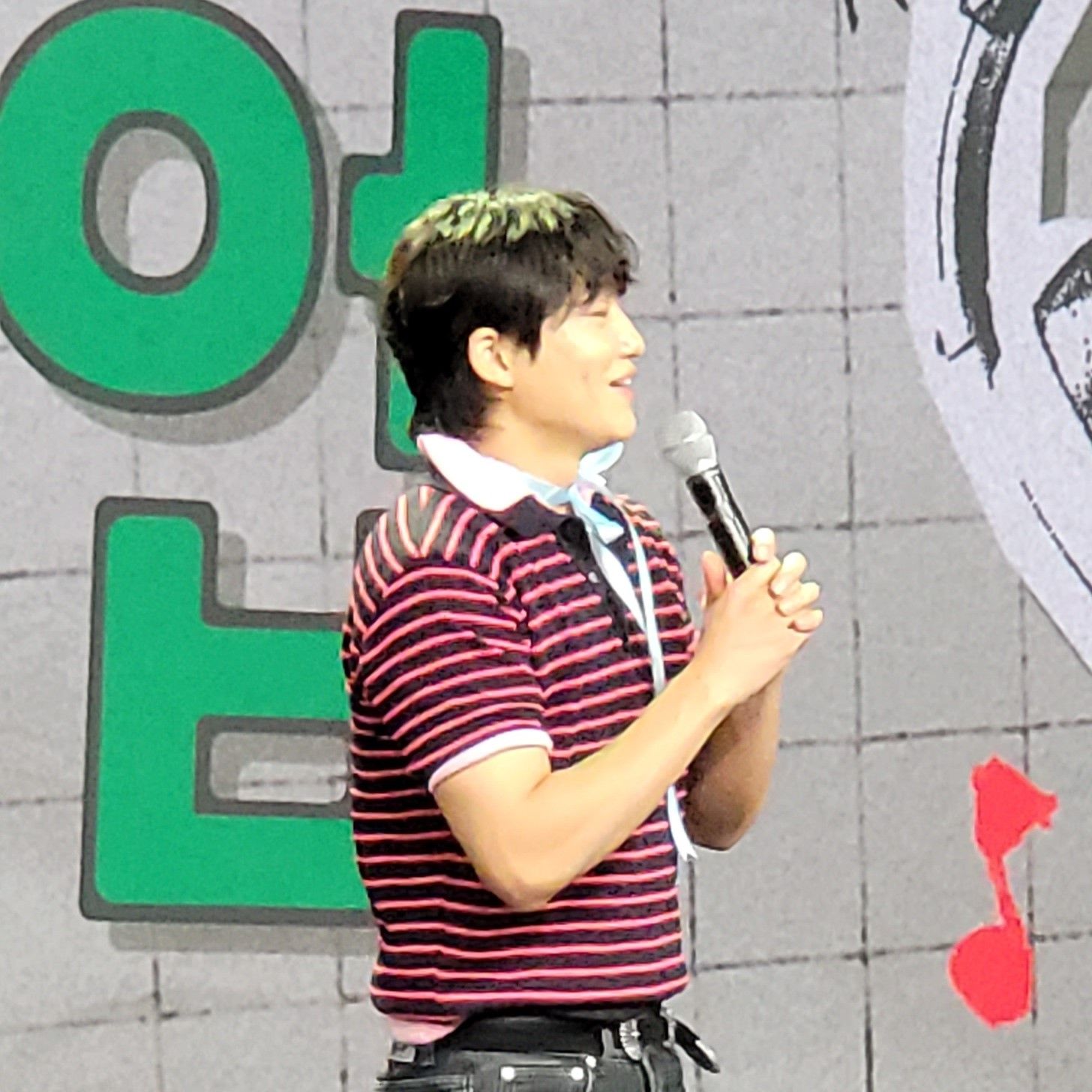 Recent activity shot of Shin Seungtae