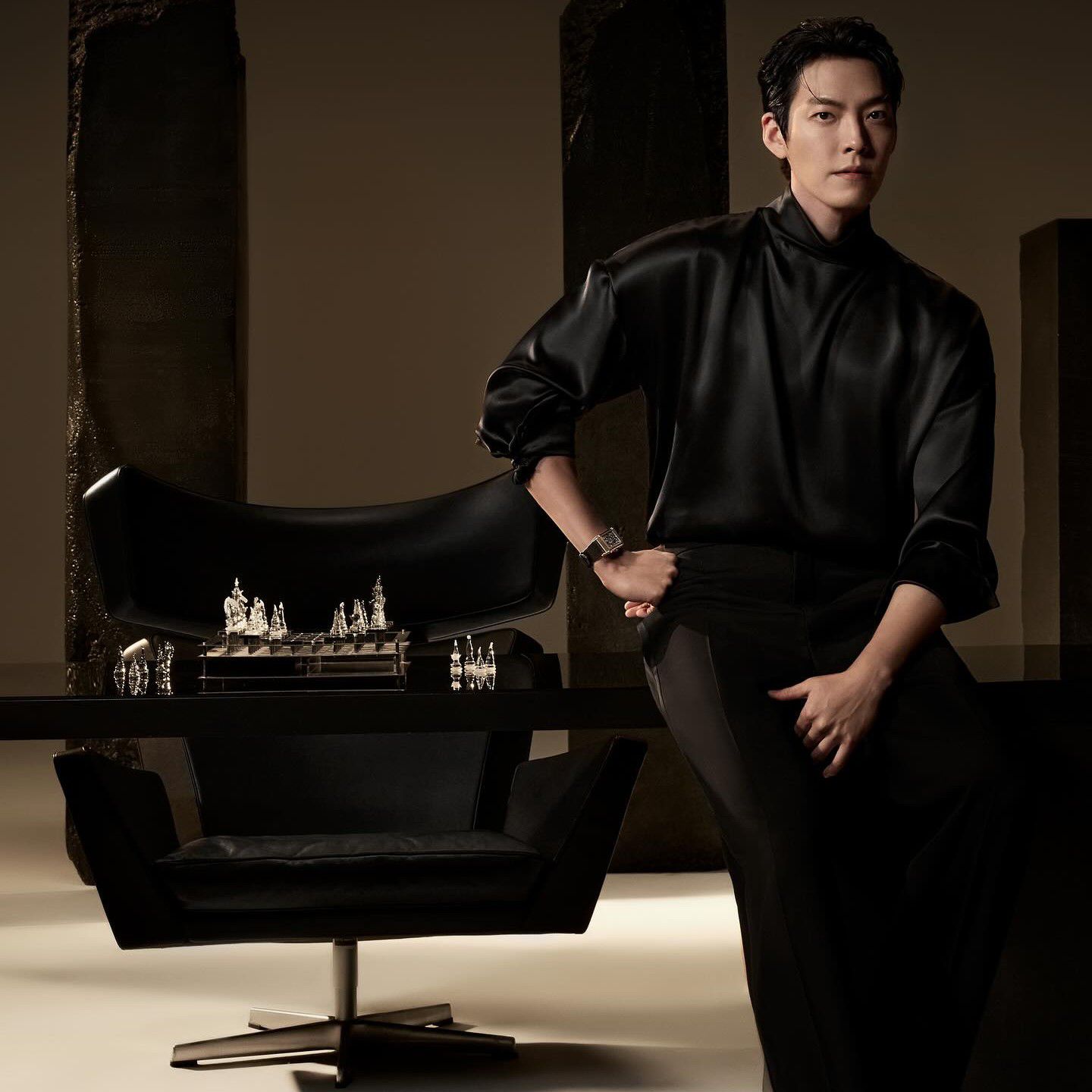 Recent activity shot of Kim Woobin