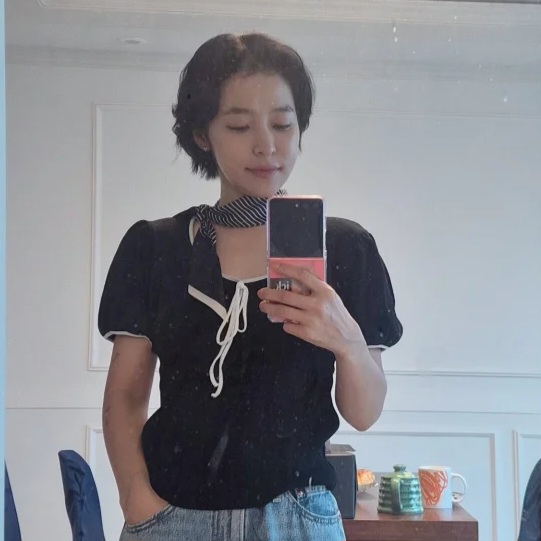 ファンが撮影したホンジャの瞬間