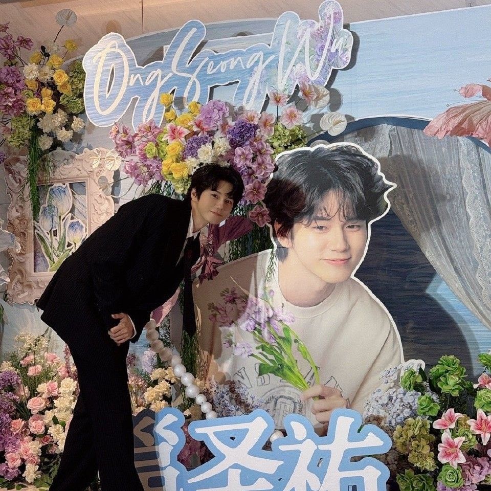 Behind-the-scenes cut of Ong Seongwu