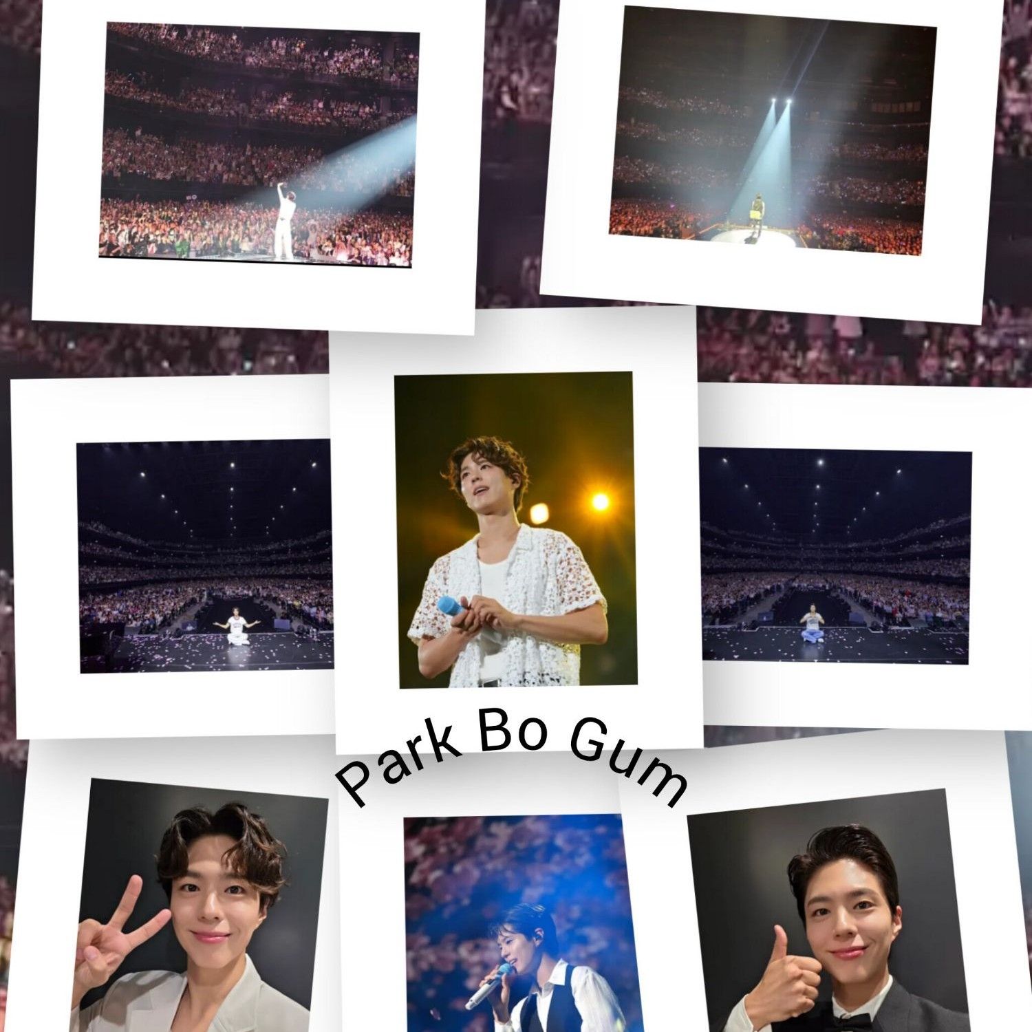 Behind-the-scenes cut of Park Bogum
