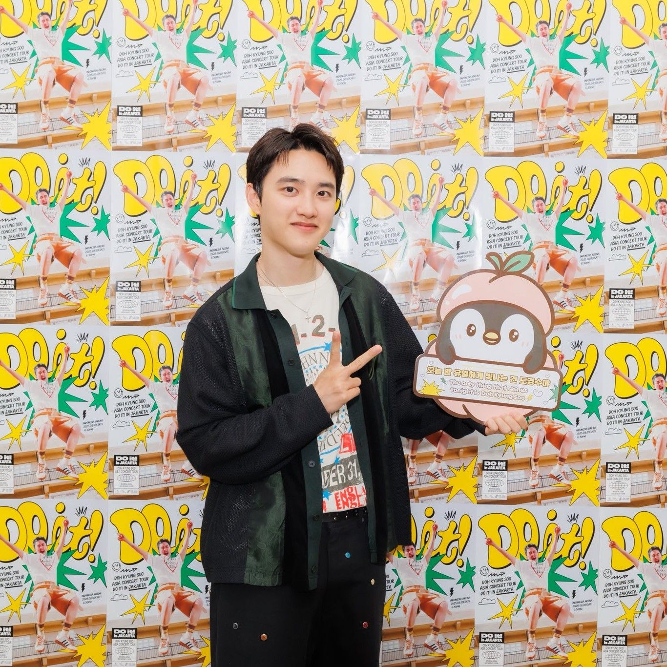 A moment captured by a fan of Doh Kyungsoo (D.O.)