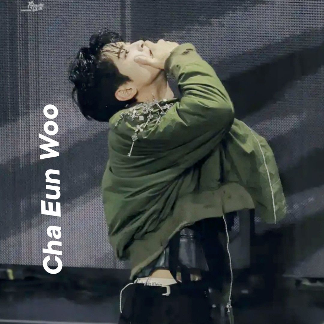 A moment captured by a fan of Cha Eunwoo