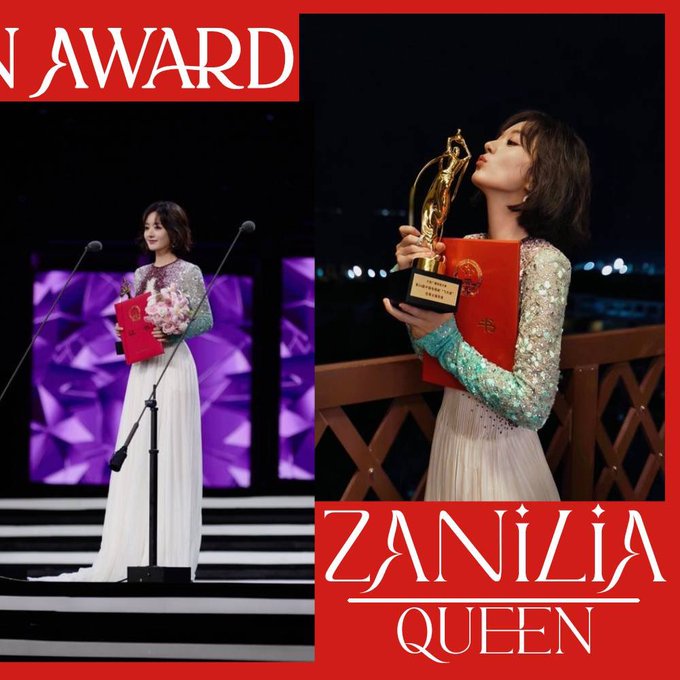 A moment captured by a fan of Zhao Liying