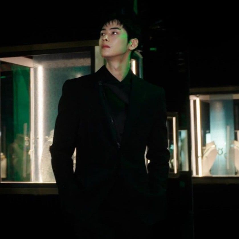 Recent activity shot of Cha Eunwoo