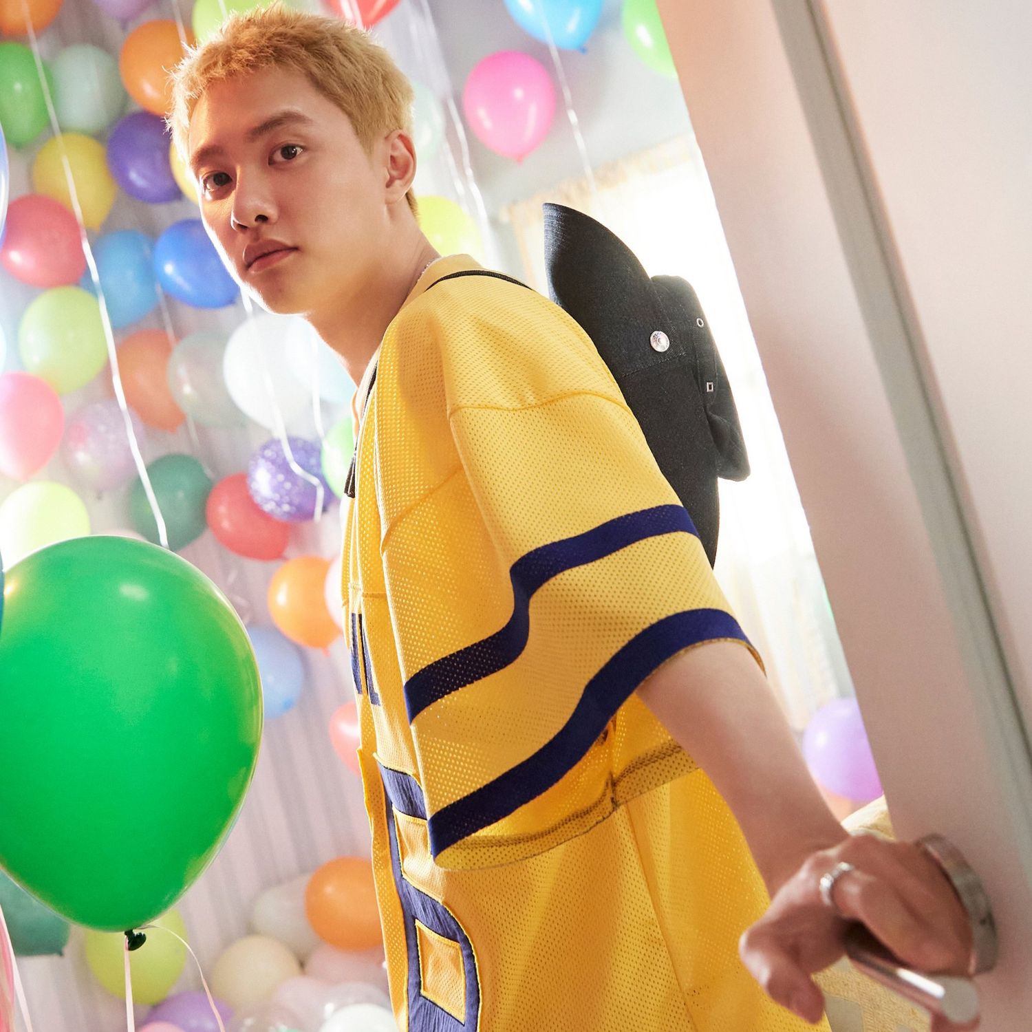 A moment captured by a fan of Doh Kyungsoo (D.O.)