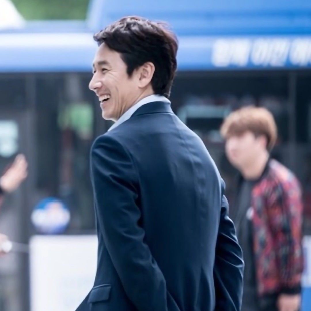 A moment captured by a fan of Lee Sunkyun