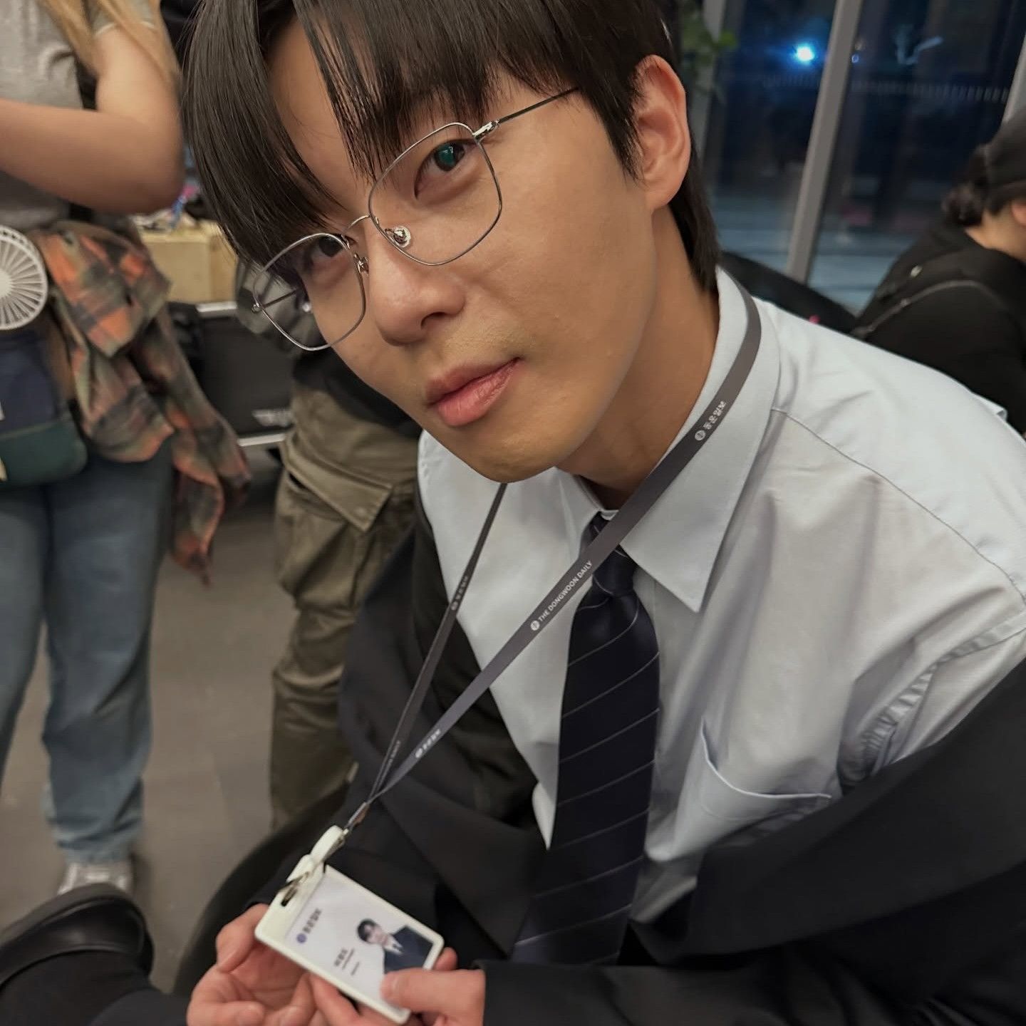 Recent activity shot of Park Seojoon