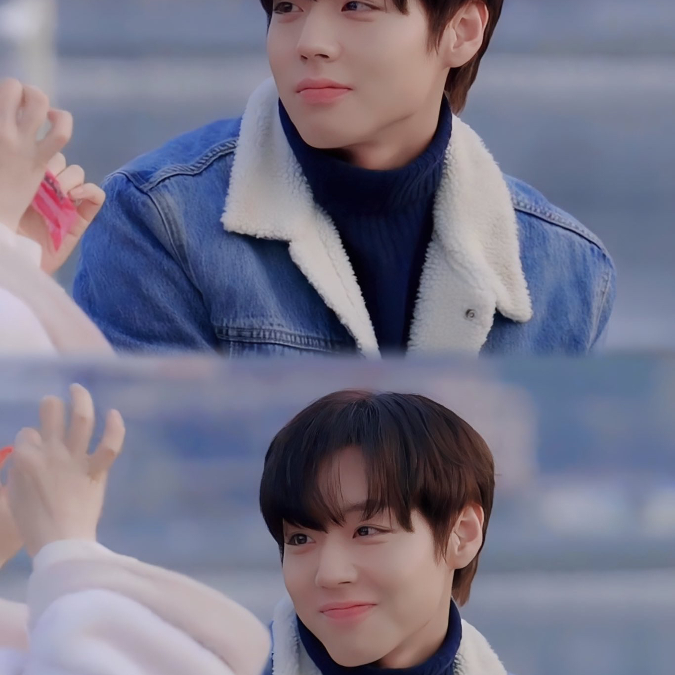 Behind-the-scenes cut of Park Jihoon
