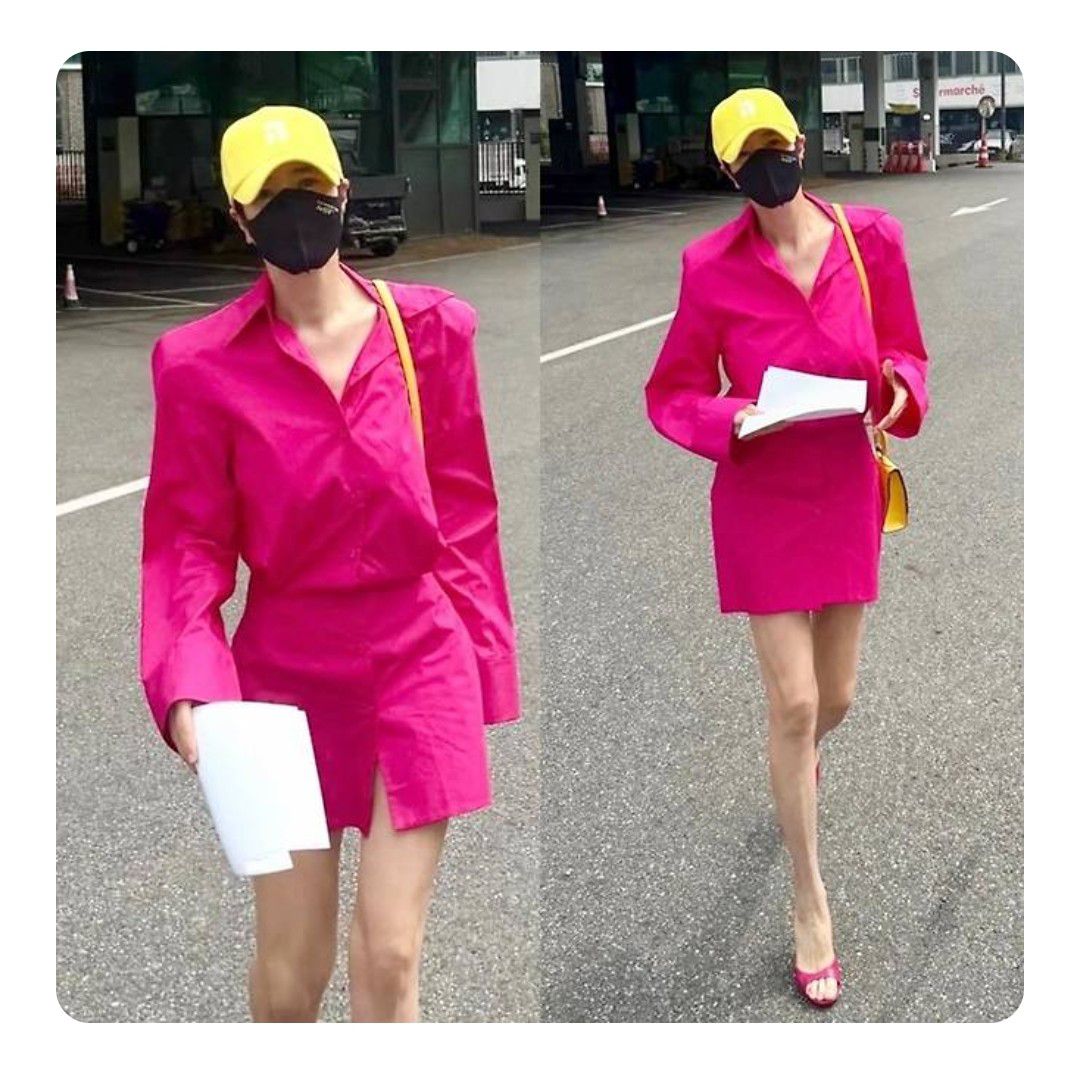 Behind-the-scenes cut of Kim Hyesoo