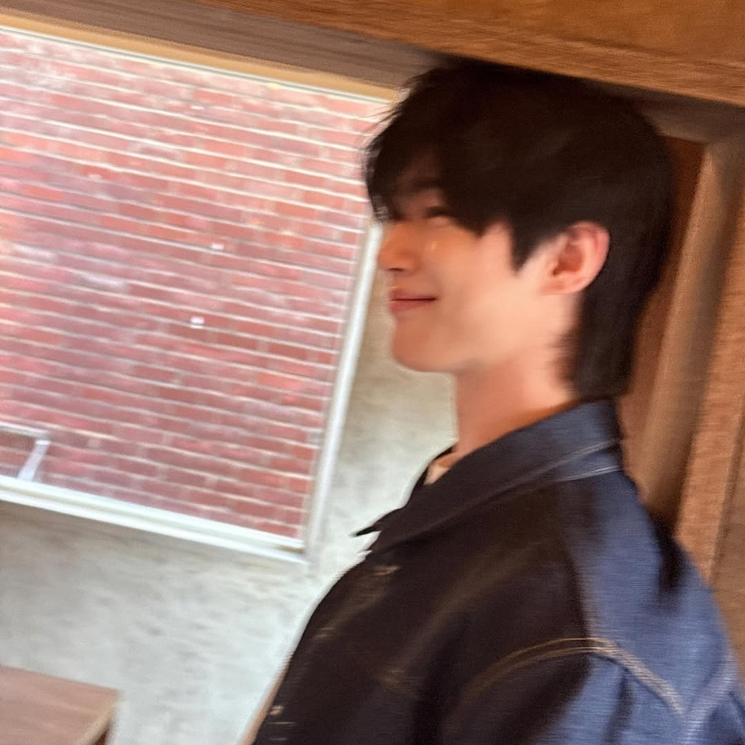 Recent activity shot of Byeon Wooseok