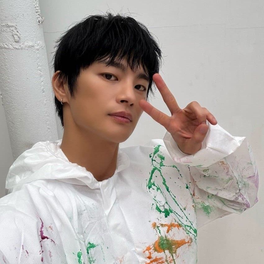 Behind-the-scenes cut of Seo Inguk