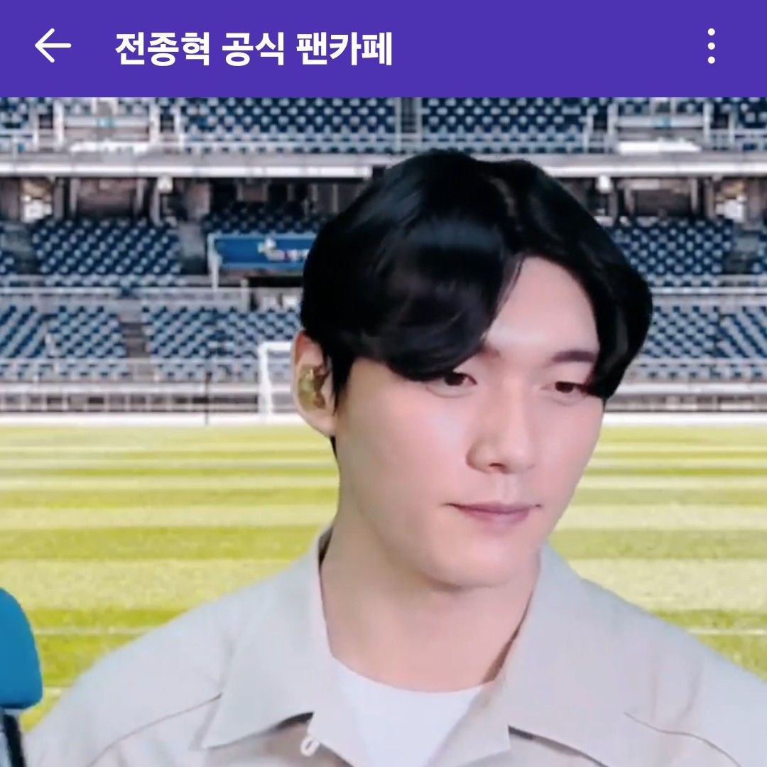 Behind-the-scenes cut of Jeon Jonghyeok