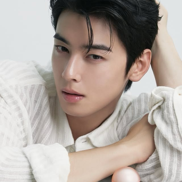 Behind-the-scenes cut of Cha Eunwoo