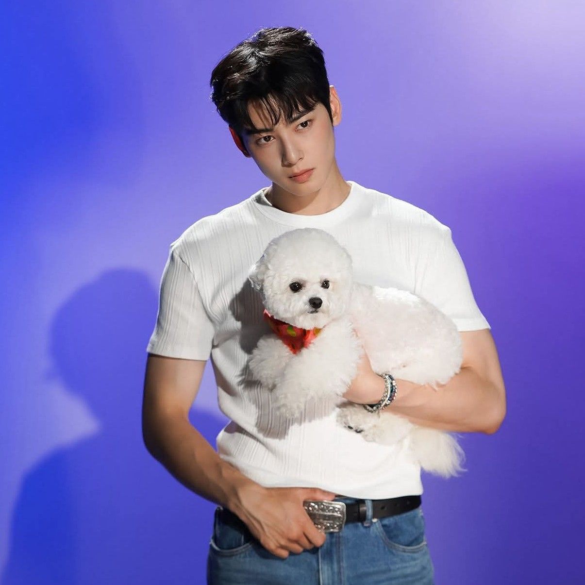 A moment captured by a fan of Cha Eunwoo