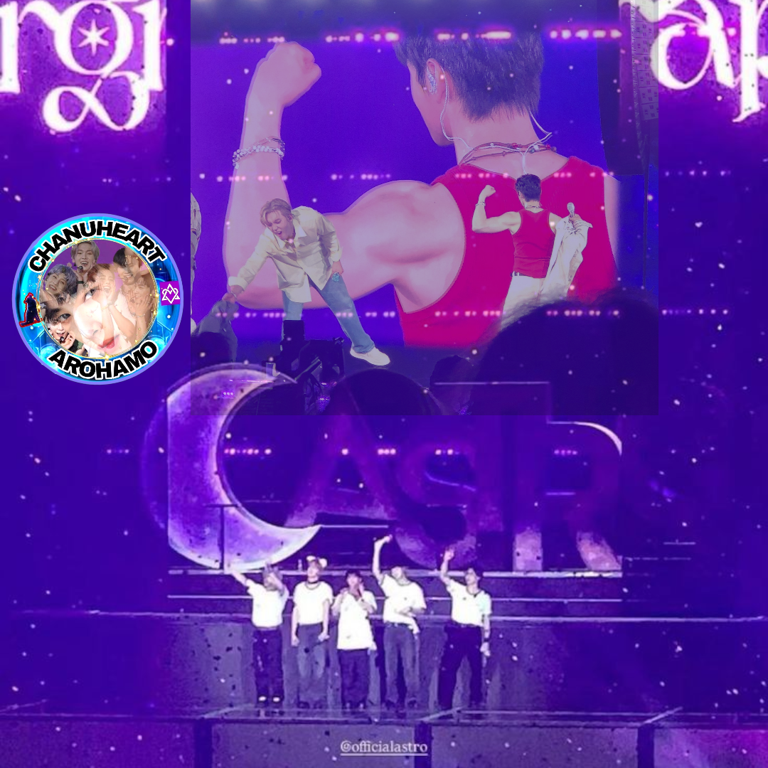 A moment captured by a fan of Cha Eunwoo