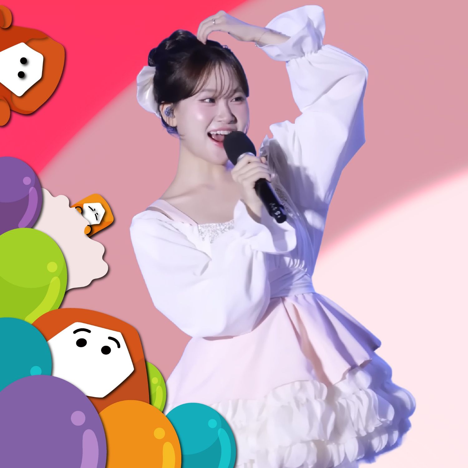 Cuplikan di balik layar dari Kim Dahyun