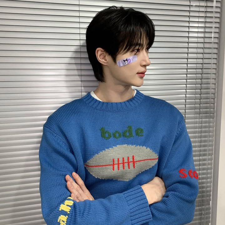 Recent activity shot of Byeon Wooseok