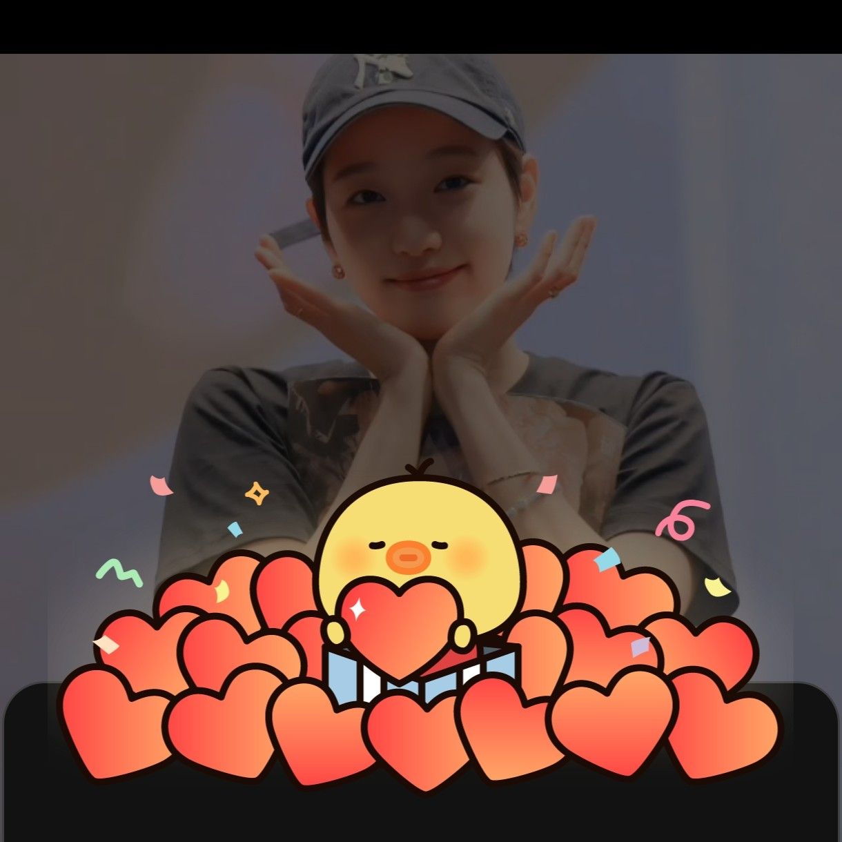 Behind-the-scenes cut of Kim Goeun