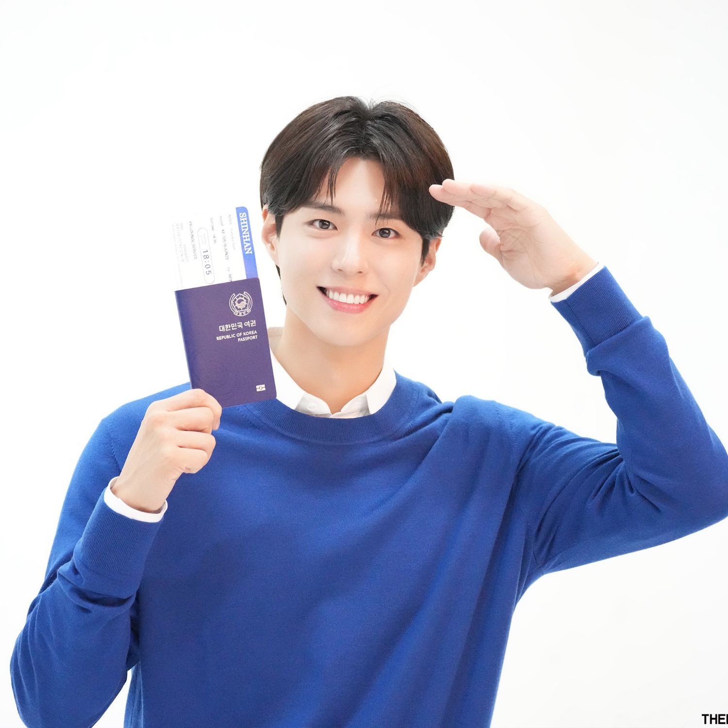 Behind-the-scenes cut of Park Bogum