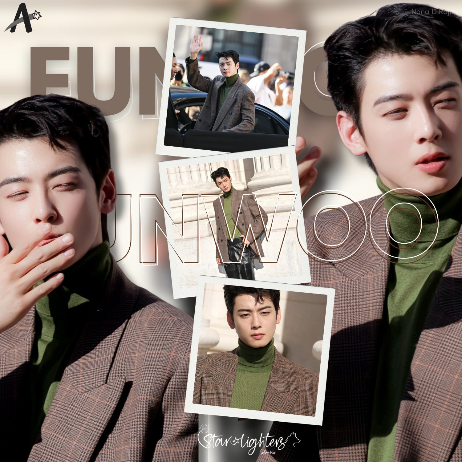 A moment captured by a fan of Cha Eunwoo