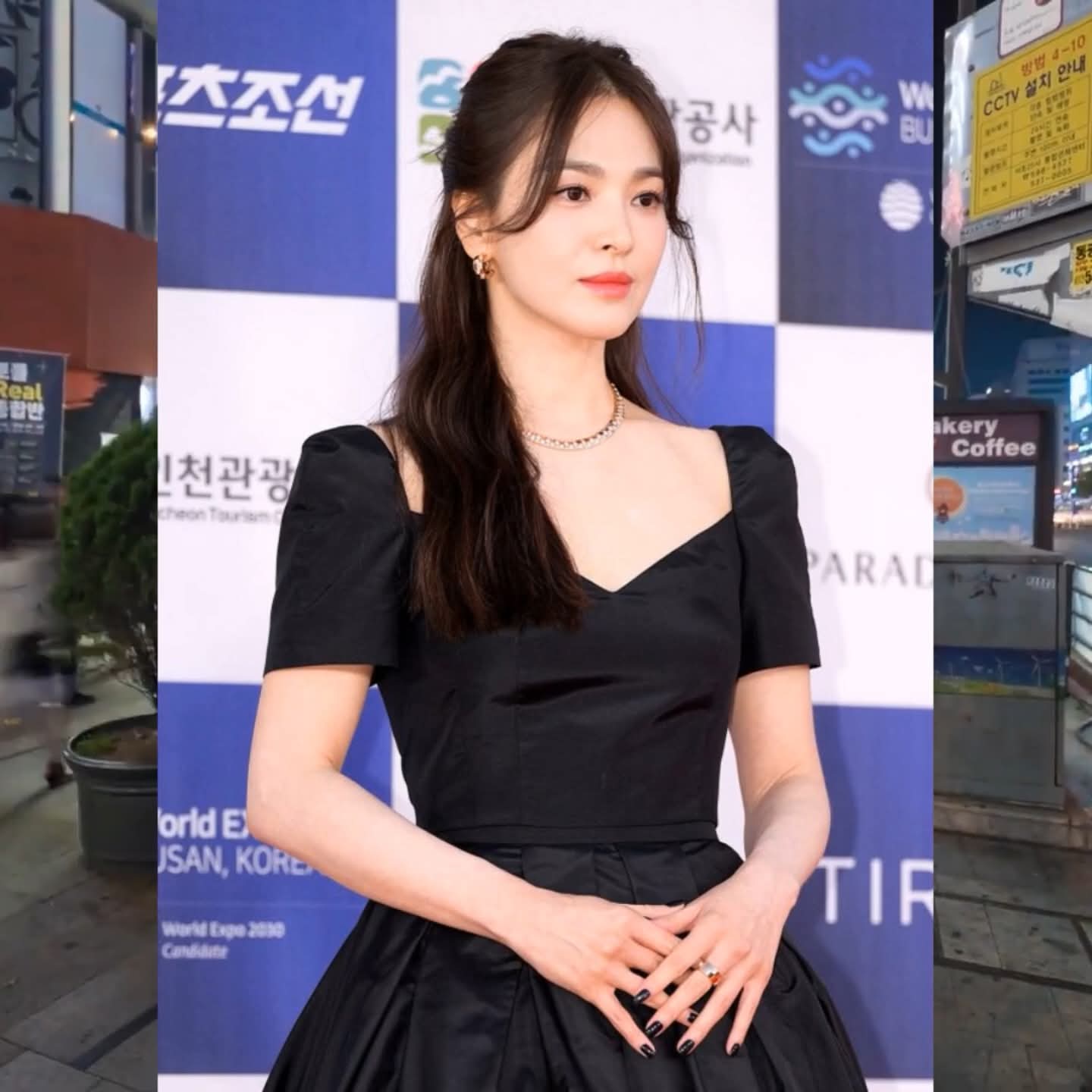 A moment captured by a fan of Song Hyekyo