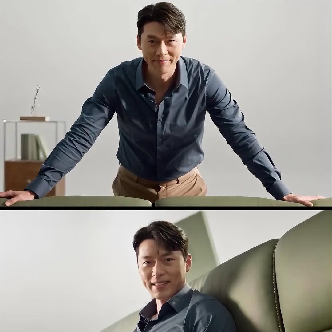 A moment captured by a fan of Hyun Bin
