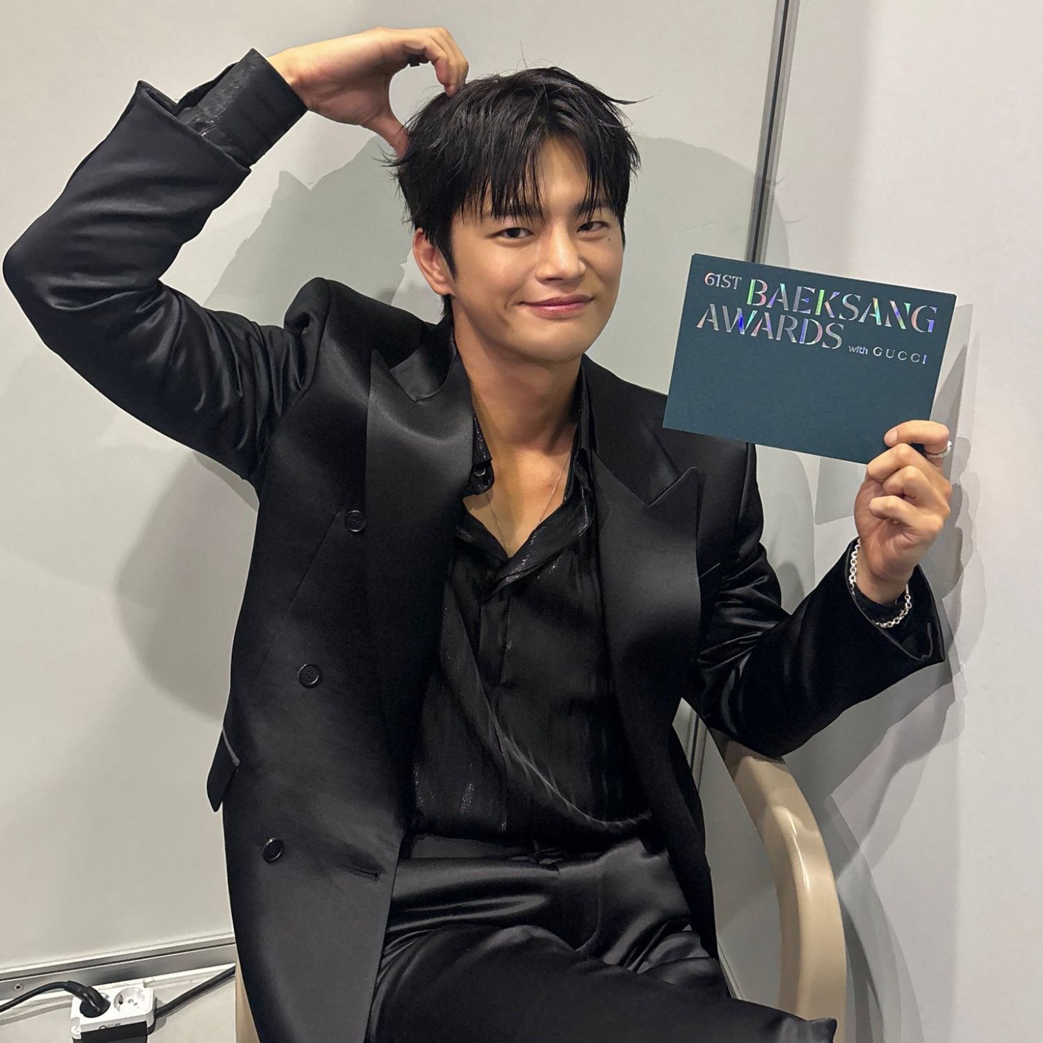 A moment captured by a fan of Seo Inguk