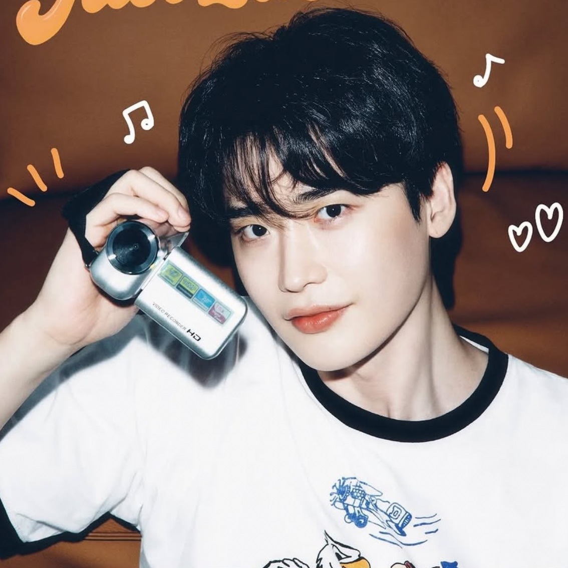 Behind-the-scenes cut of Lee Jongsuk