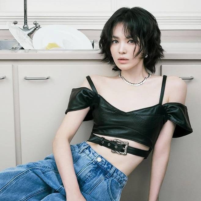 Behind-the-scenes cut of Song Hyekyo