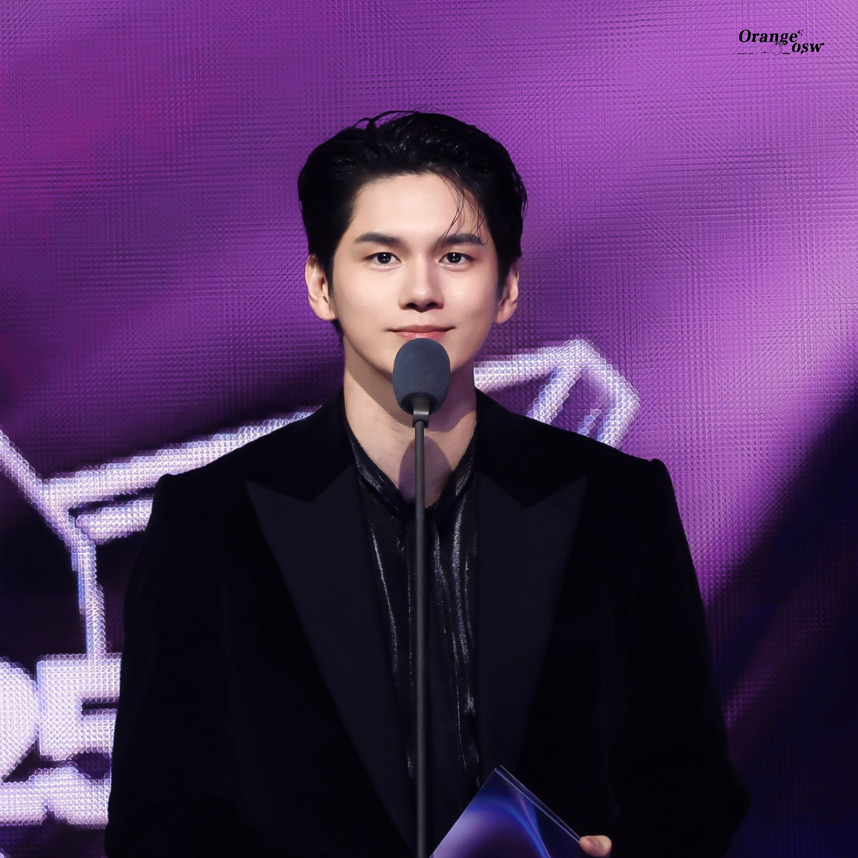 옹성우의 비하인드 컷