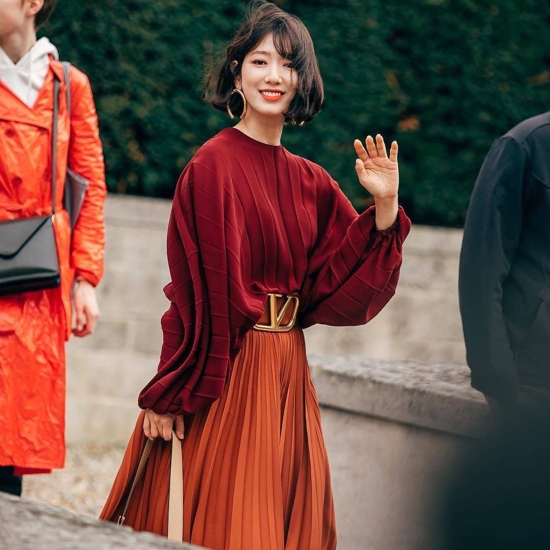 A moment captured by a fan of Park Shinhye