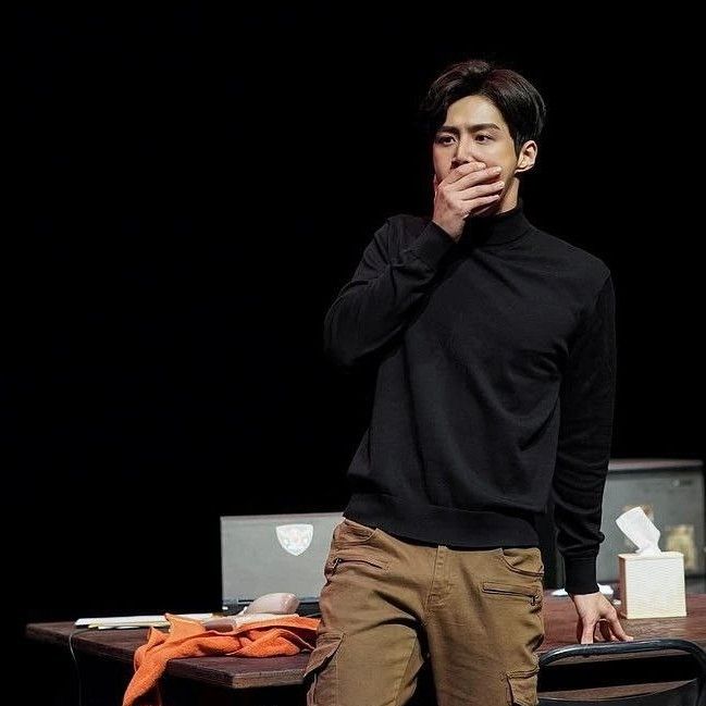 A moment captured by a fan of Kim Seonho