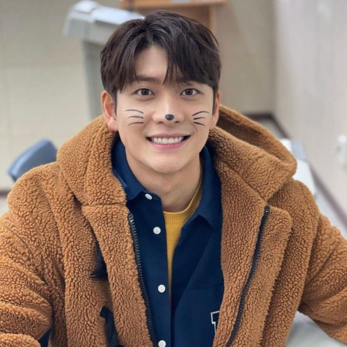 A moment captured by a fan of Kang Taeoh