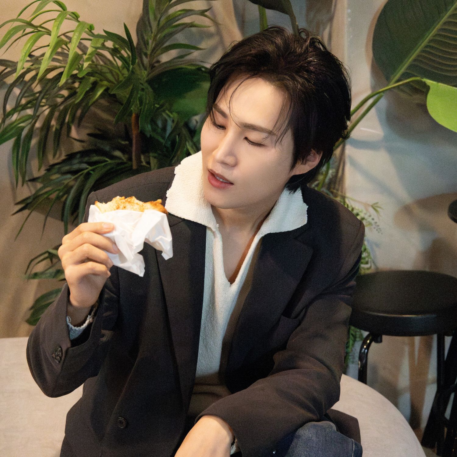 Momen yang diabadikan oleh penggemar Kim Heejae