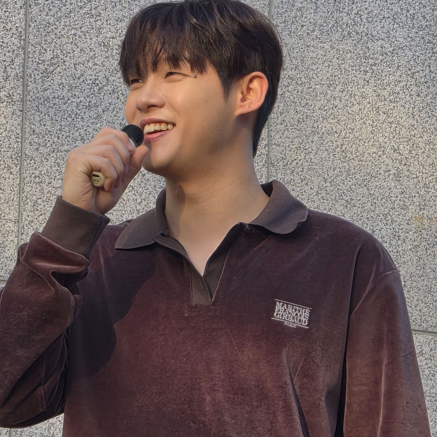 Behind-the-scenes cut of Choi Jaemyeong