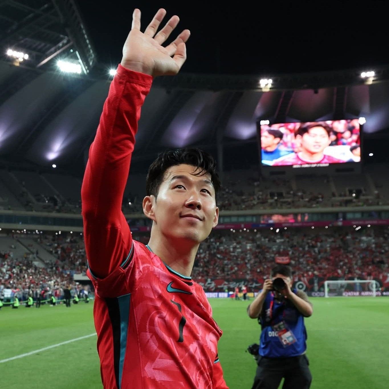 Recent activity shot of Son Heungmin