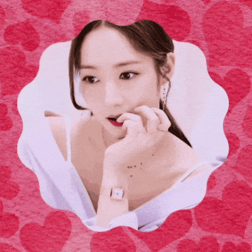 Behind-the-scenes cut of Park Minyoung